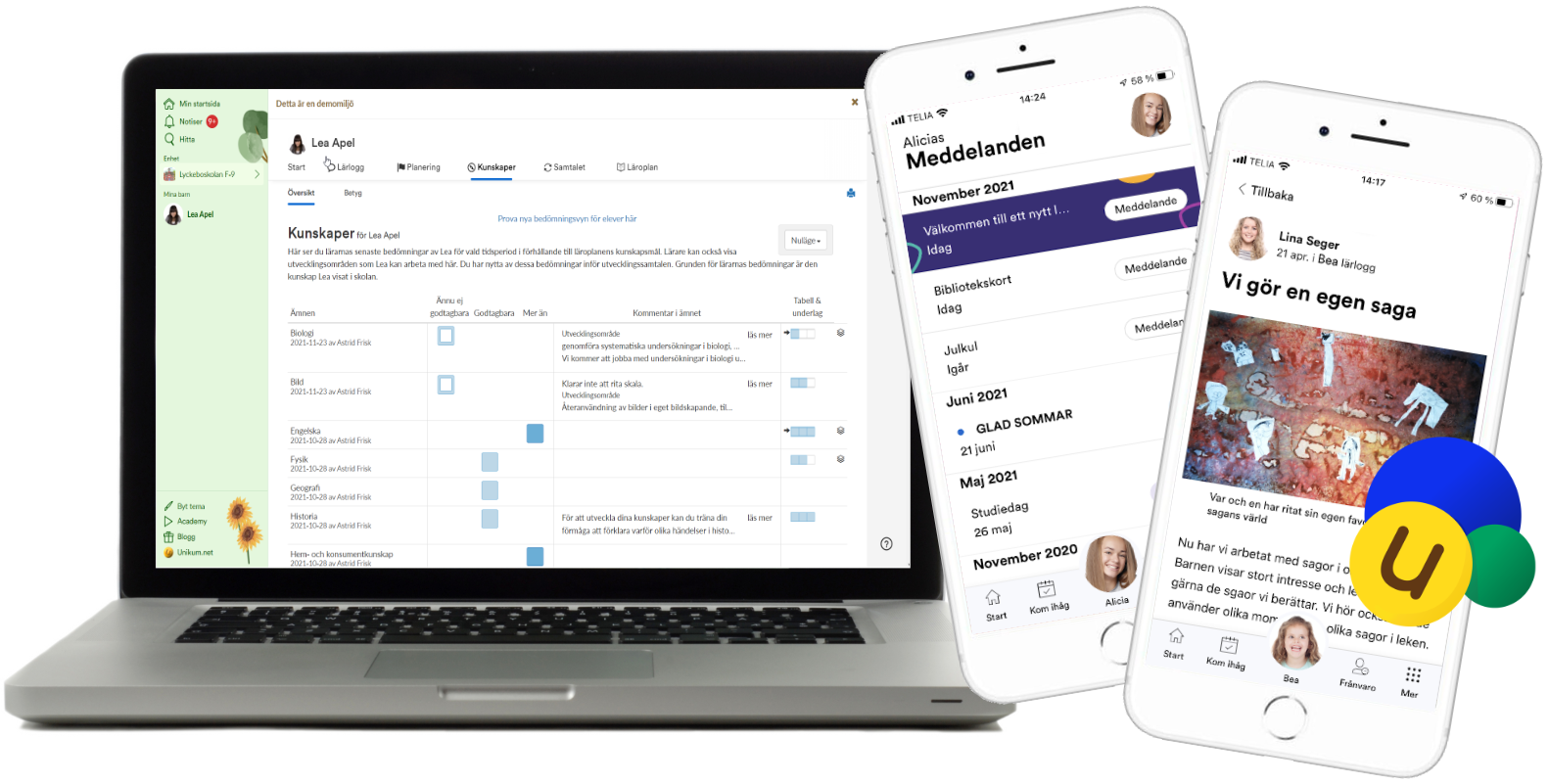 Unikum sk&auml;rmbilder